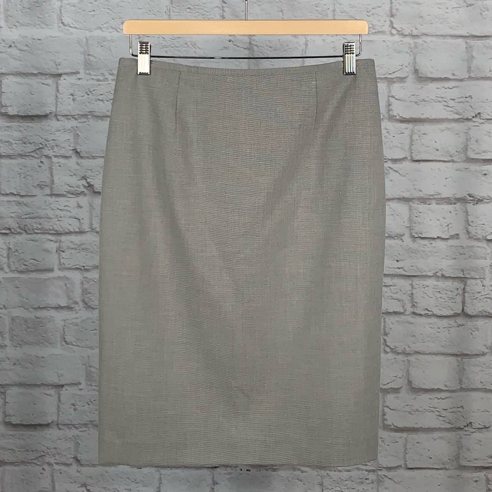 Calvin Klein Classic Gray Pencil Skirt Size 6